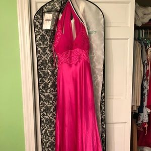 Pink prom dress